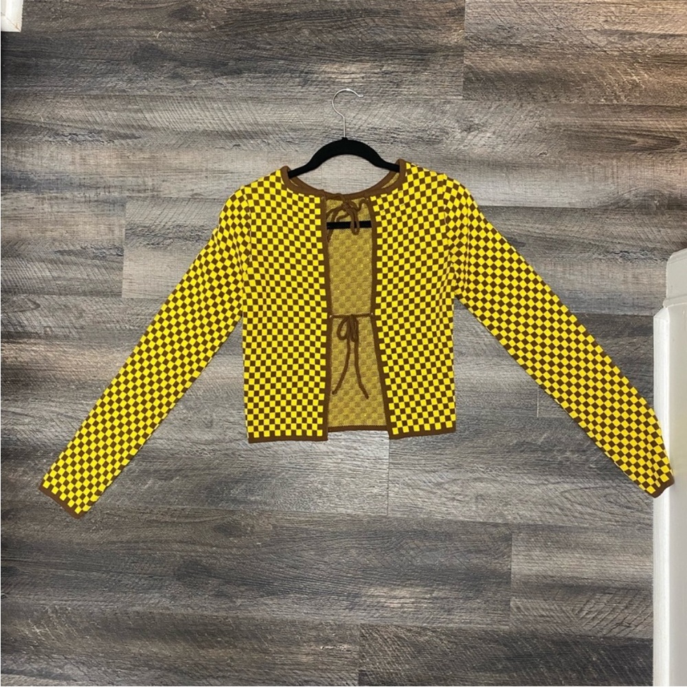 Asos Cropped back tie knit 🧶 - Picture 3 of 4
